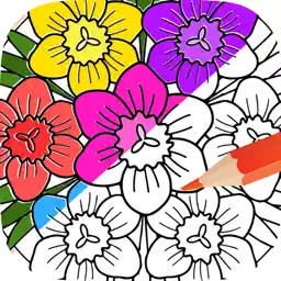Coloring Book for Adults : Free Mandalas Adult Coloring Book & Anxiety Stress Relief Color Therapy Pages app icon
