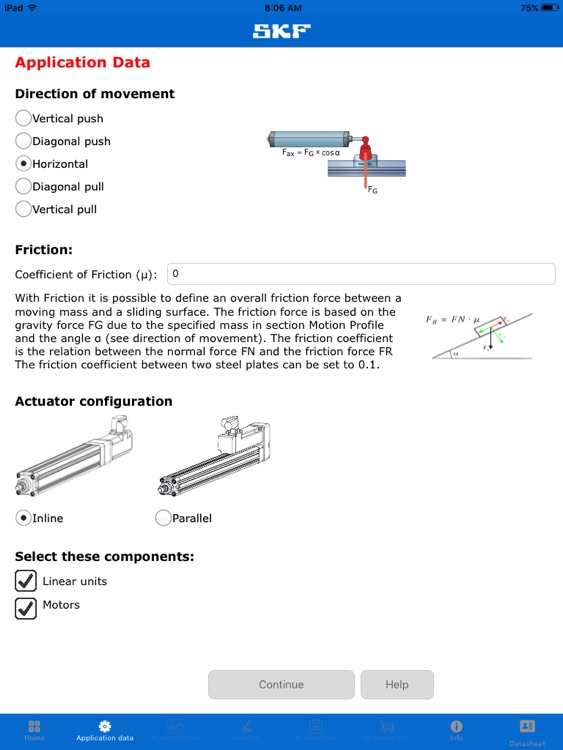 SKF E-Cylinder CASM Calculator
