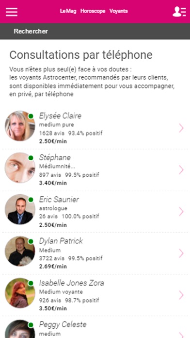 Screenshot #3 pour Horoscope Astrocenter