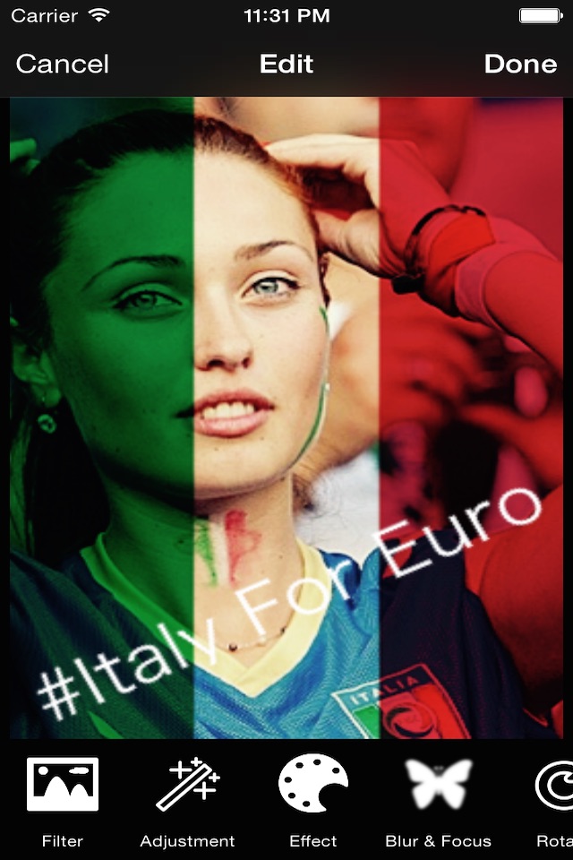 Stickers Editor - Euro 2016 Edition screenshot 3