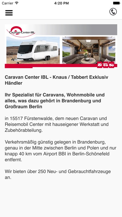 Caravan Center IBL