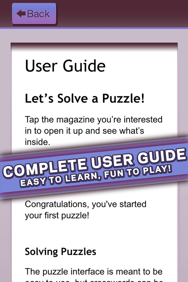 Penny Dell Jumbo Crosswords 3 – More Crosswords for Everyone! screenshot 4