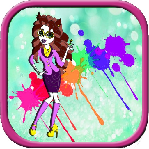 Coloring Game Free Monster Higt Edition iOS App