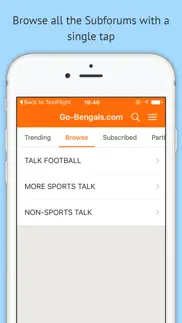 go-bengals.com iphone screenshot 4