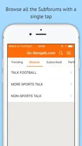 Go-Bengals.com screenshot #4 for iPhone