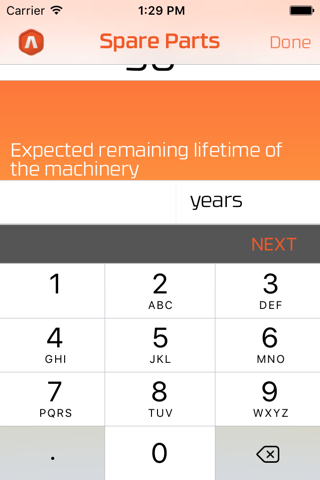 Spare Parts Calculator screenshot 2