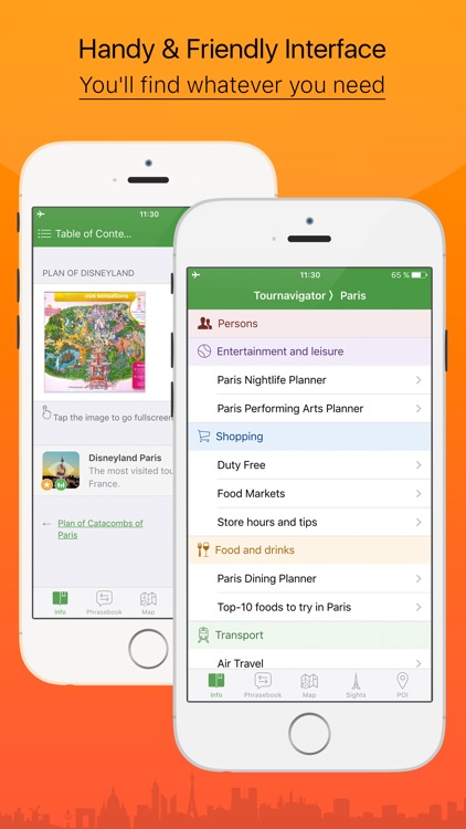 Paris – advanced tourist guide & offline map – Tournavigator screenshot-4