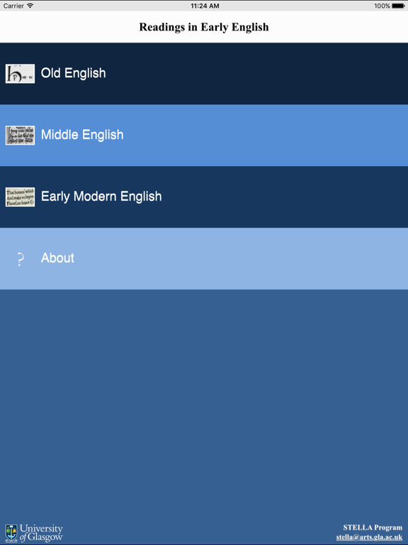 App screenshot
