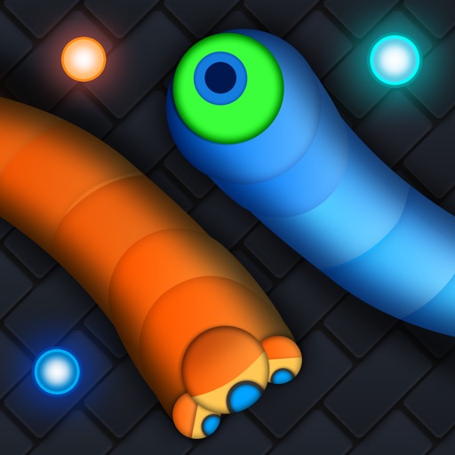 Crazy Worm Dash - Snake.io Go Dab Multiplayer Slither Battle Icon