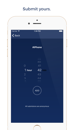 Hourglass - See how much you time you spend on activities compared with others screenshot 5