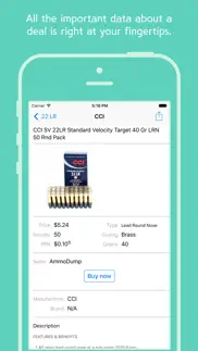 ammodrop - find & track online ammo prices iphone screenshot 2