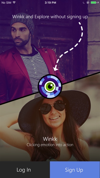 Winkkode Reader - Clicking Emotion Into Action