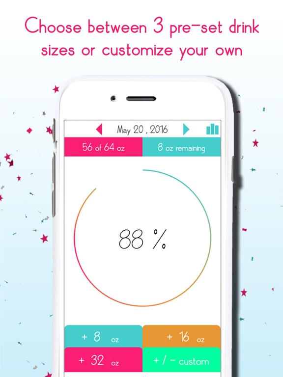 Water Tracker Daily: Hydration Balance App Logger with Reminder and Intake Counter and Log Monitor iPad screenshot 4 - Medical app