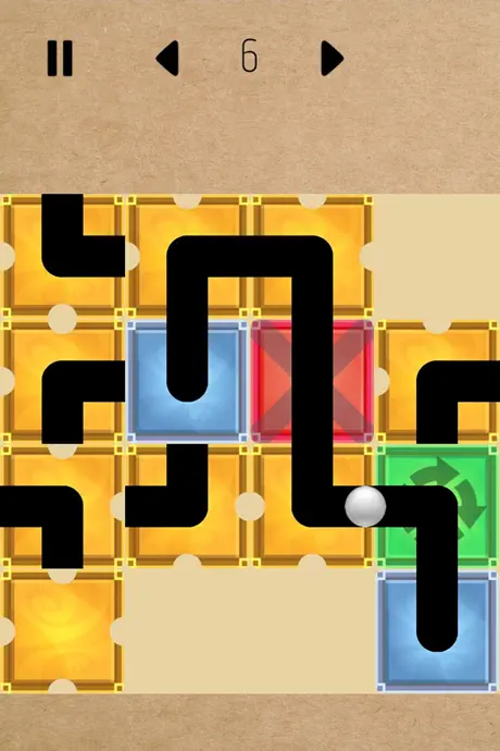 Sliding Puzzle - Guide the Ball