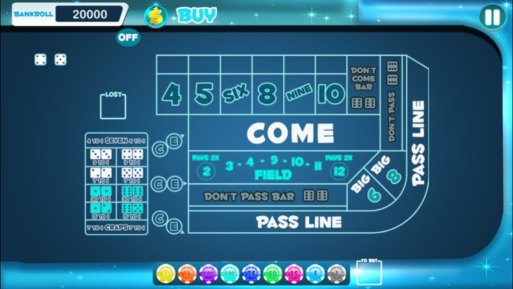 Oh Craps! Dice Shoot and Roll Game! - Play with Friends and Buddies