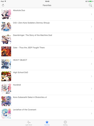 Screenshot #4 pour LN-Reader