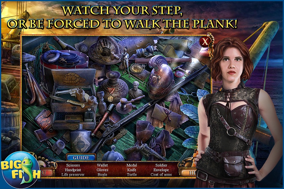 Sea of Lies: Tide of Treachery - A Hidden Object Mystery (Full) screenshot 2