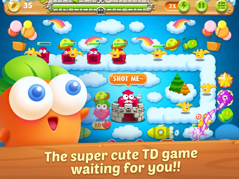 Carrot Defense  - Ice World Adventure screenshot 7