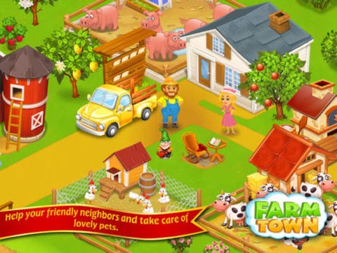 Screenshot #4 pour Town Story - farm village building &harvest crops