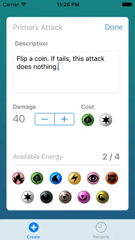 Game screenshot Card Builder for Pokemon hack