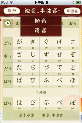 Kana syllabary Pro screenshot 2