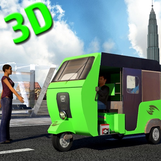 Tuk Tuk Auto Rickshaw Driver 2 by Ali Umair