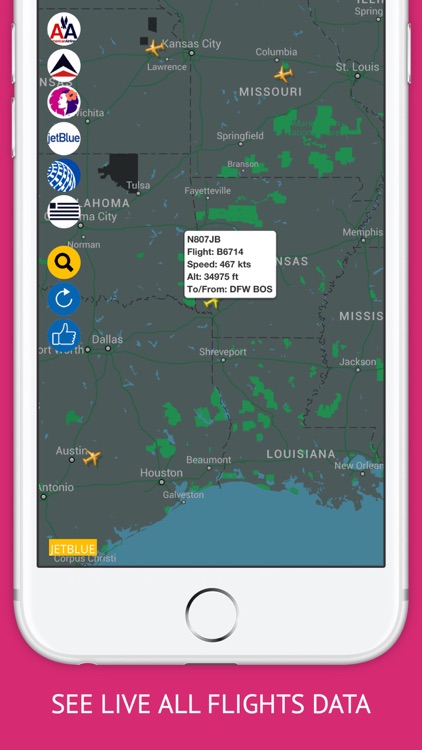 USA Tracker PRO : Live Flight Tracking & Status