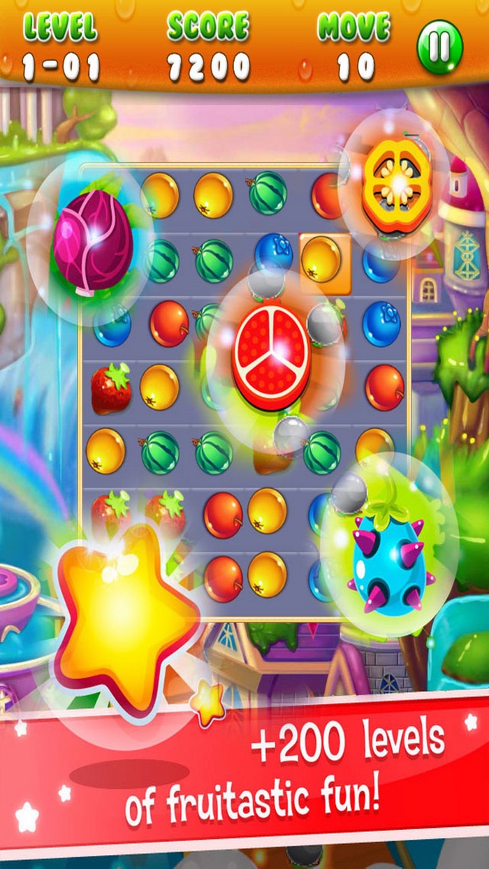 Fruit Jelly Crush Mania