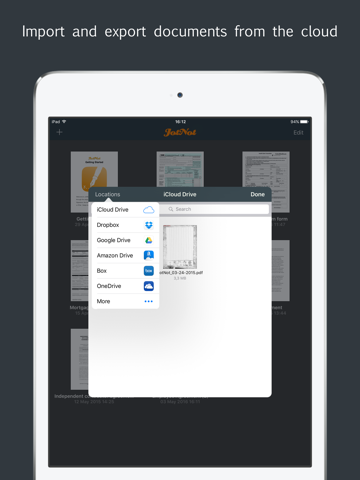 Sign by JotNot - fill and sign PDF form or sign PDF document iPad screenshot 5 - Business app