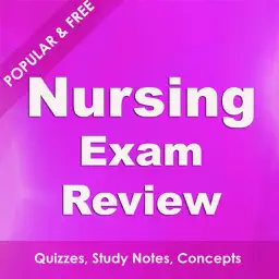 Nursing Course & Exam Review - Fundamentals to Advanced (Free Notes & Quiz) app icon