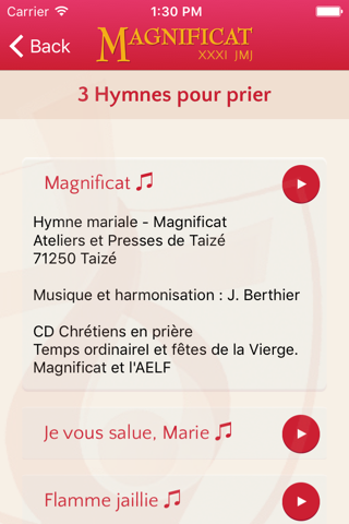 Carnet du pèlerin JMJ 2016 screenshot 4