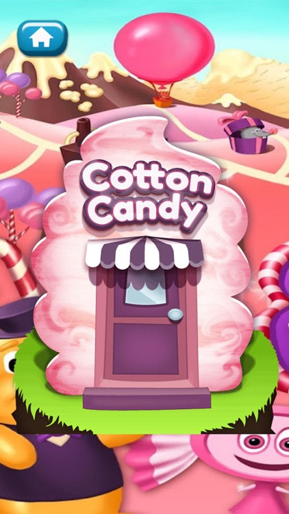 Lollipop Cooking Cotton Candy-Make tasty cotton candies game for doora