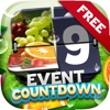 Event Countdown Beautiful Wallpaper  - “ Fruits Land  ” Free