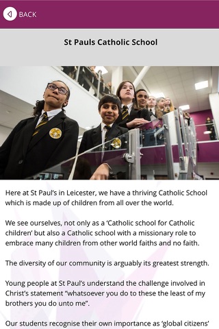 St Pauls Catholic School screenshot 2