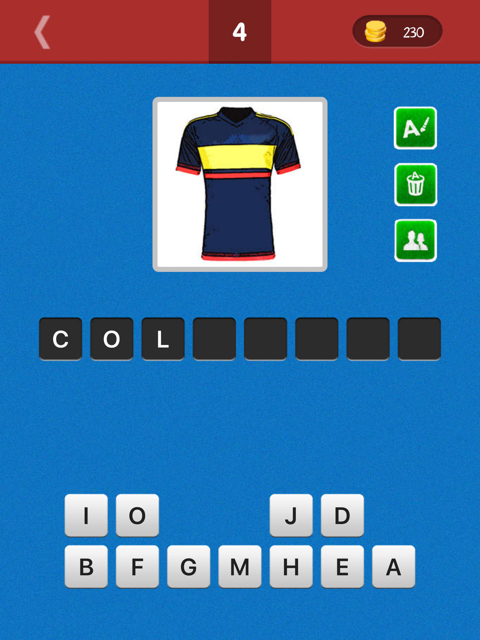 Soccer Quiz 2016 - "for Copa America Centenario in United States"
