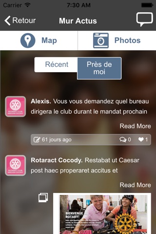 Rotaract Cocody screenshot 2