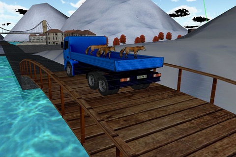 Off-road Animal Truck Transport Sim-ulator screenshot 2