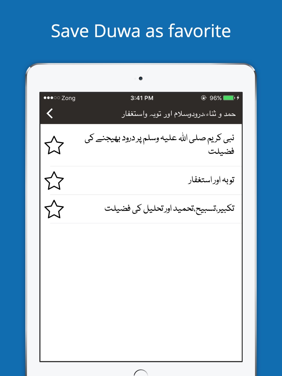 iPad screenshot
