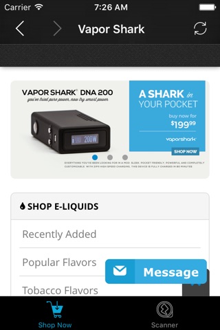 Vapor Shark Mobile screenshot 2