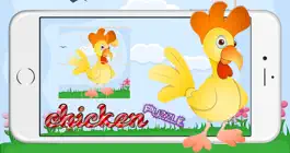 Game screenshot Fancy Chickens Jigsaw Puzzles Game Online Kids apk