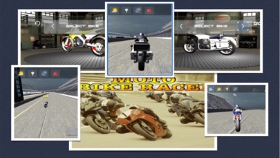 Moto Bike Racer : 3D Motorbikers Heated Chase Fun Screenshot