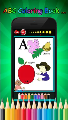 Game screenshot Farm Animals ABC Книжка-раскраска игра для детей hack
