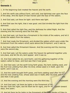 Chronological Bible in a Year - KJV Daily Reading iPad image 1