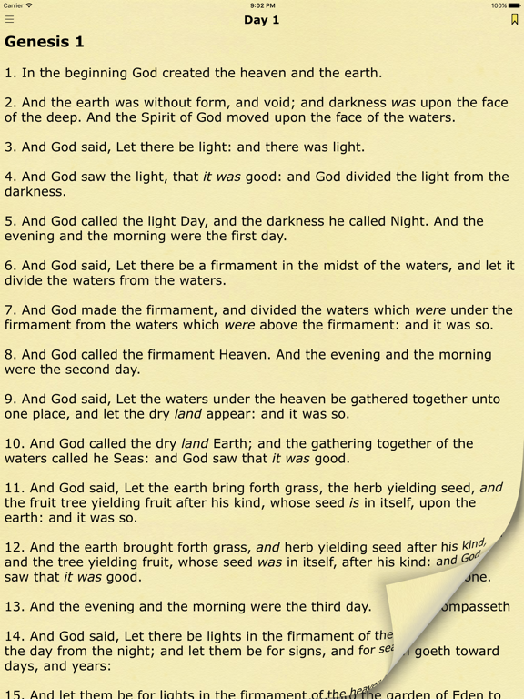 Screenshot #4 pour Chronological Bible in a Year - KJV Daily Reading