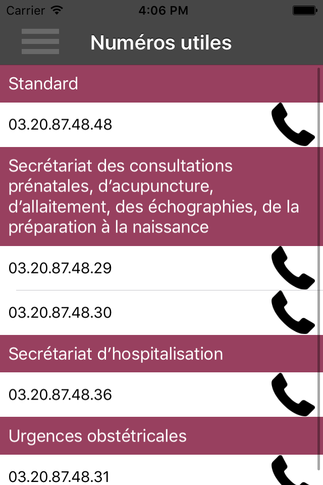 Maternité Saint Vincent de Paul ma grossesse