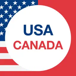United States of America & Canada Trip Planner, Travel Guide & Offline City Map app icon