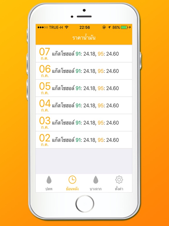 Screenshot #5 pour ราคาน้ำมัน