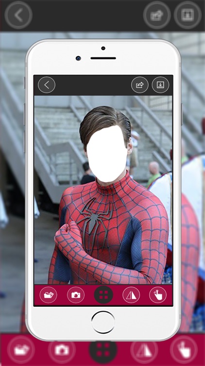 SuperHero Costplay Suit Maker- New Photo Montage With Own Photo Or Camera