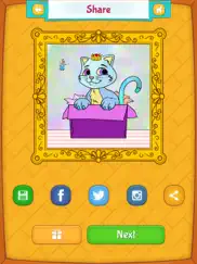 jeux de coloriage chat iPad Captures Décran 4