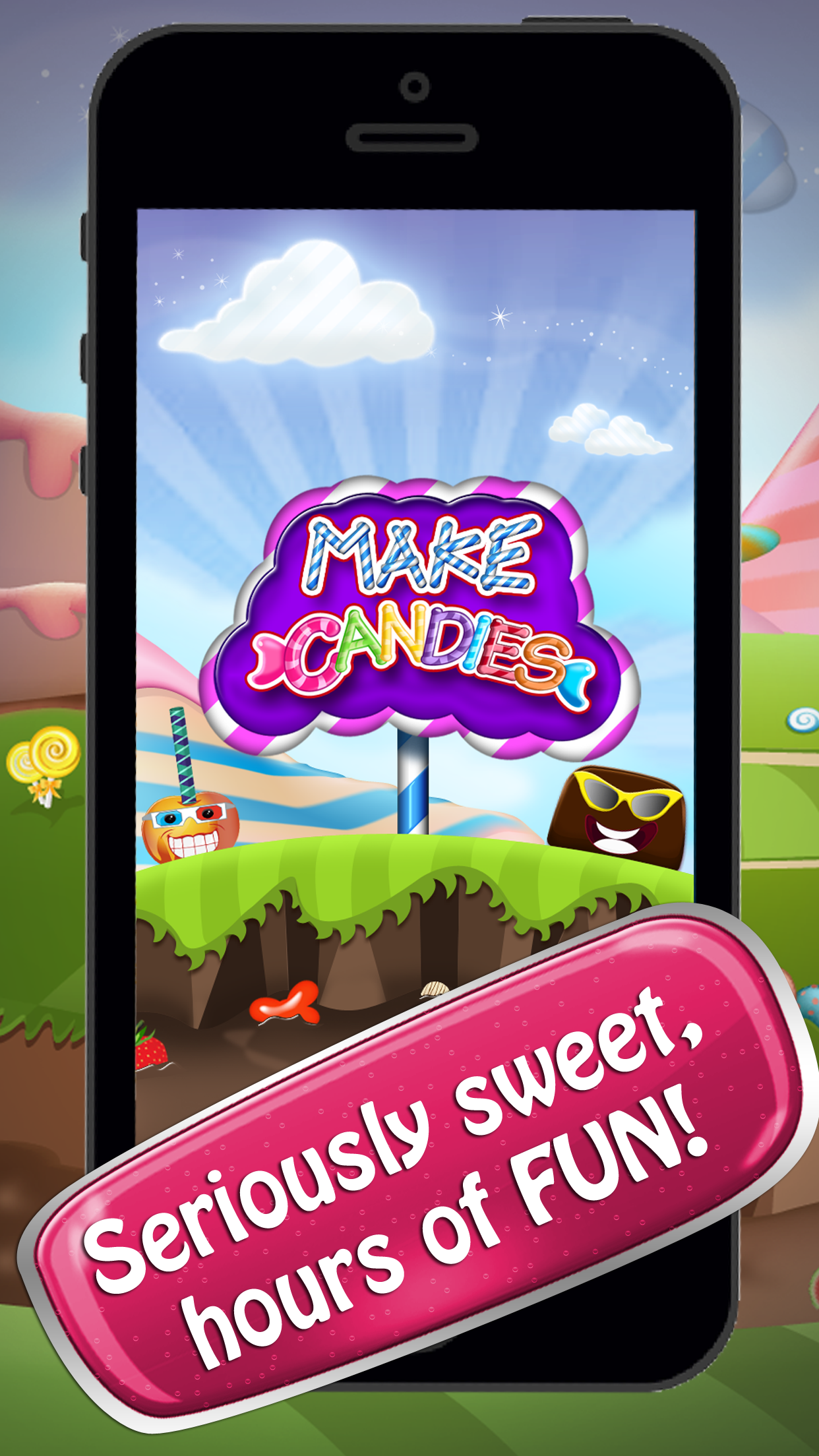 Candy floss dessert treats maker - Satisfy the sweet cravings! Iphone free version screenshot 5